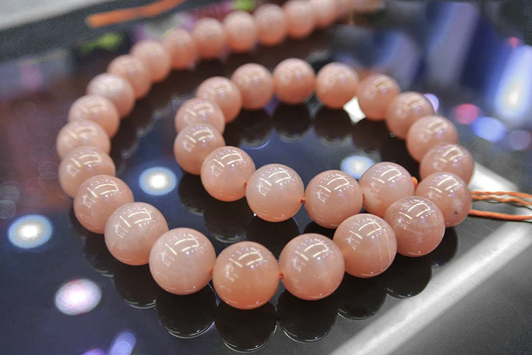 

Real Genuine Natural Orange Sunstone Round Loose Beads 6mm 8mm 10mm 15"