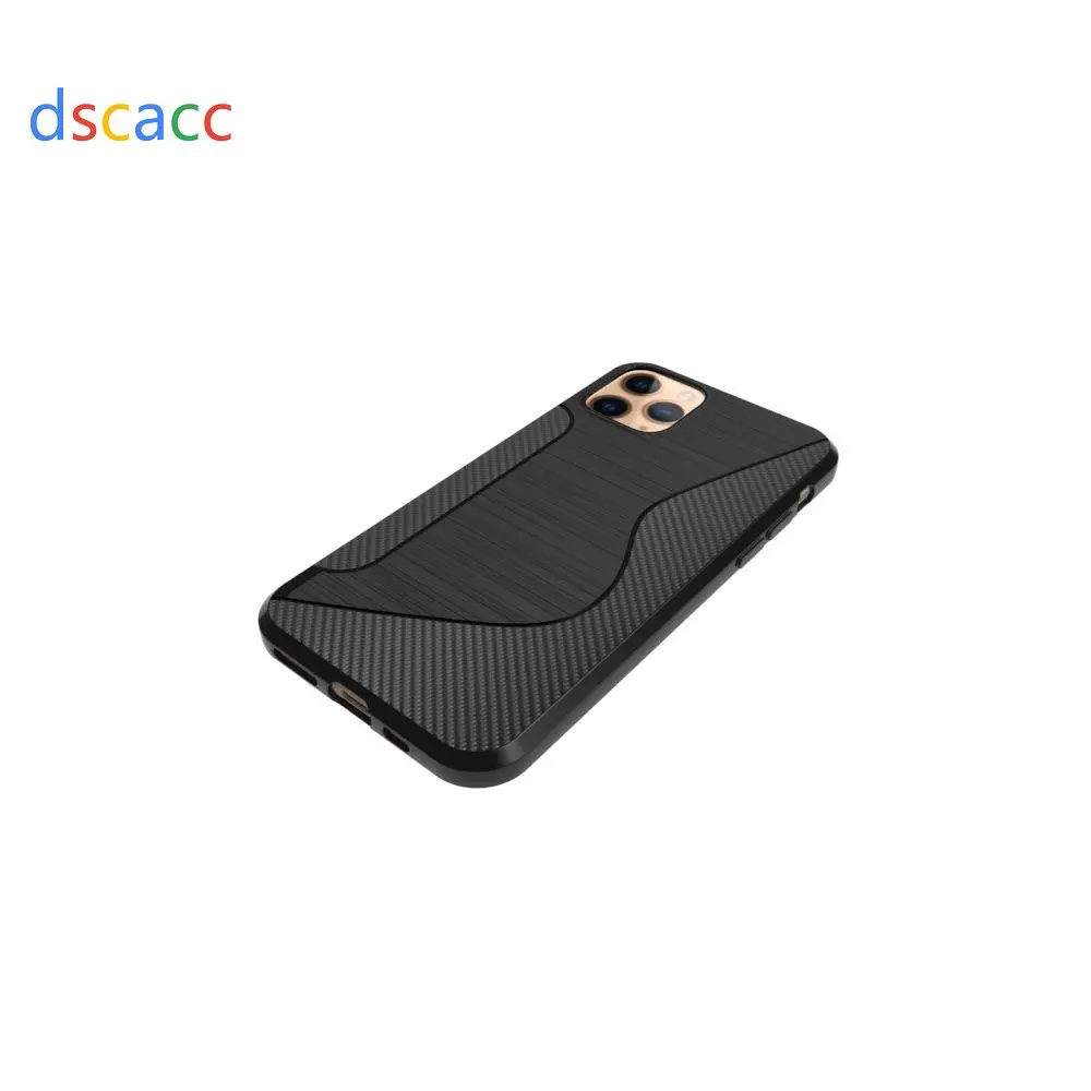 DSCACC S line TPU мягкий чехол для iPhone11 Pro 5,8 XS Max 6,5 100 шт