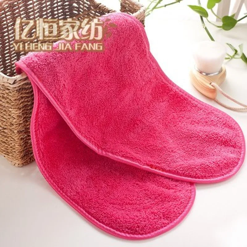 

1PC Beauty Reusable Microfiber Facial Cloth Face Towel Makeup Remover Towel Cleansing Glove Tool cosmetic puff Make up face care