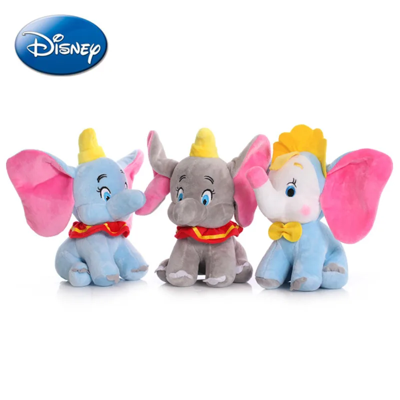 

13-23cm Disney Movie Dumbo Cartoon Plush Dolls Cute Elephant Figure Stuffed keychain pendant Animals Toys for Children Xmas Gift