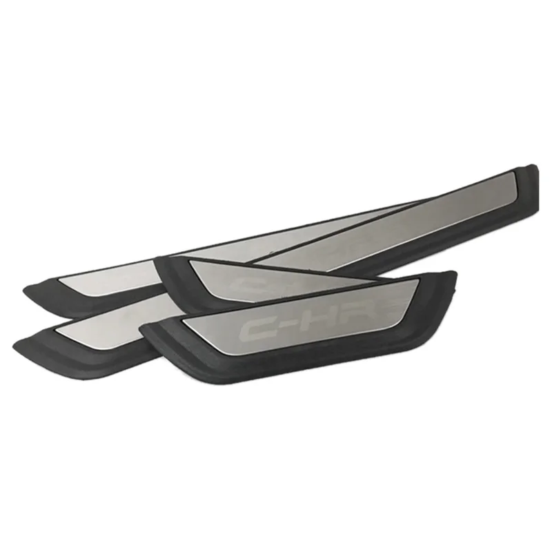 

Car Stainless Steel Car Styling Accessories Car Door Sill Scuff Plate Pedal For Toyota Chr C-Hr 2016 2017 2018