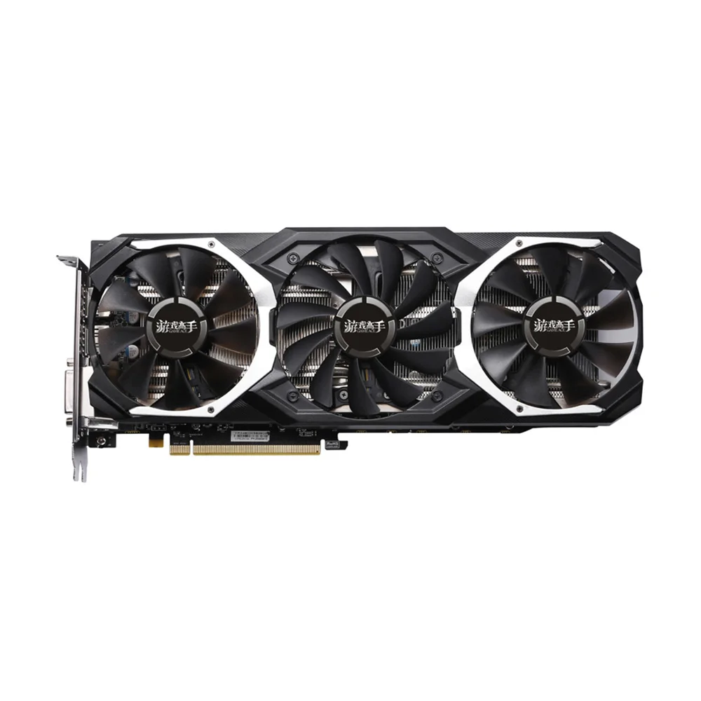 Yeston RX580-8G D5 игра ACE PA Видеокарты Radeon Chill Polaris 20 GPU Ледниковая система охлаждения 8 ГБ GDDR5 256bit DP* 3 HDMI