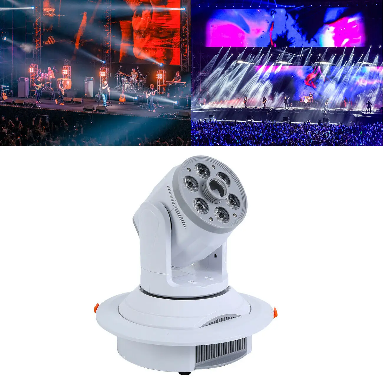

Honhill Professional Led DMX Stage Light 2 In 1 LED Moving Head SPOT / WASH Washlight Gobo DMX RGBW Stage Light Club
