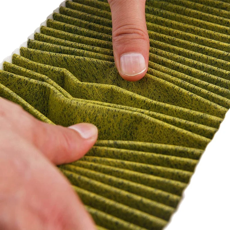 2Pcs Car Cabin Air Filter Replacement with Activated Carbon Car Air Conditioning Filter for Tesla Model 3