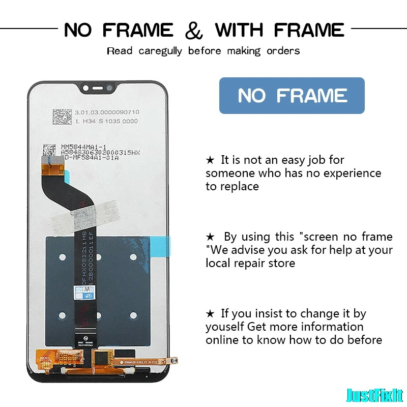 Для Xiaomi mi A2 Lite lcd сенсорный экран для Xiao mi Red mi 6 Pro дисплей с рамкой mi A2 Lite дисплей