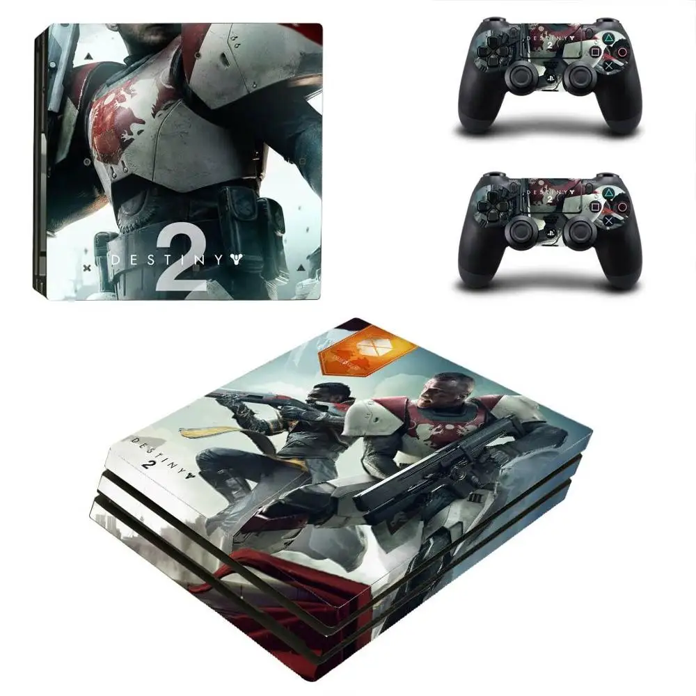 Destiny 2 PS4 Pro Стикеры s Play station 4 кожи Стикеры Наклейки Обложка для Игровые приставки 4 PS4 Pro консоли и контроллер Скины Виниловые
