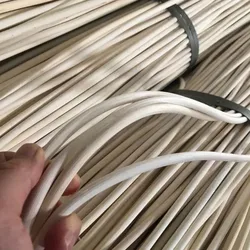 Bâton de rotin indonésien véritable, 250g, décoration de meubles, matériel de tissage, panier de chaise d'extérieur, couleur naturelle, artisanat fait à la main, bricolage 