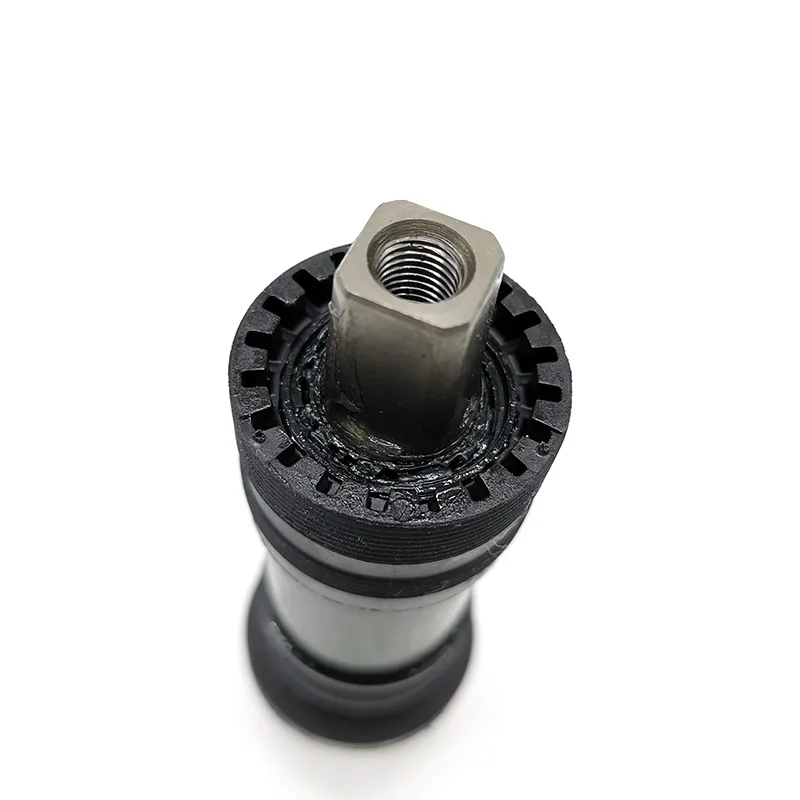 Shimano, BB-UN100 для велосипеда, нижняя скоба, ширина корпуса 68 мм, Длина оси 122,5 мм, детали для велосипеда
