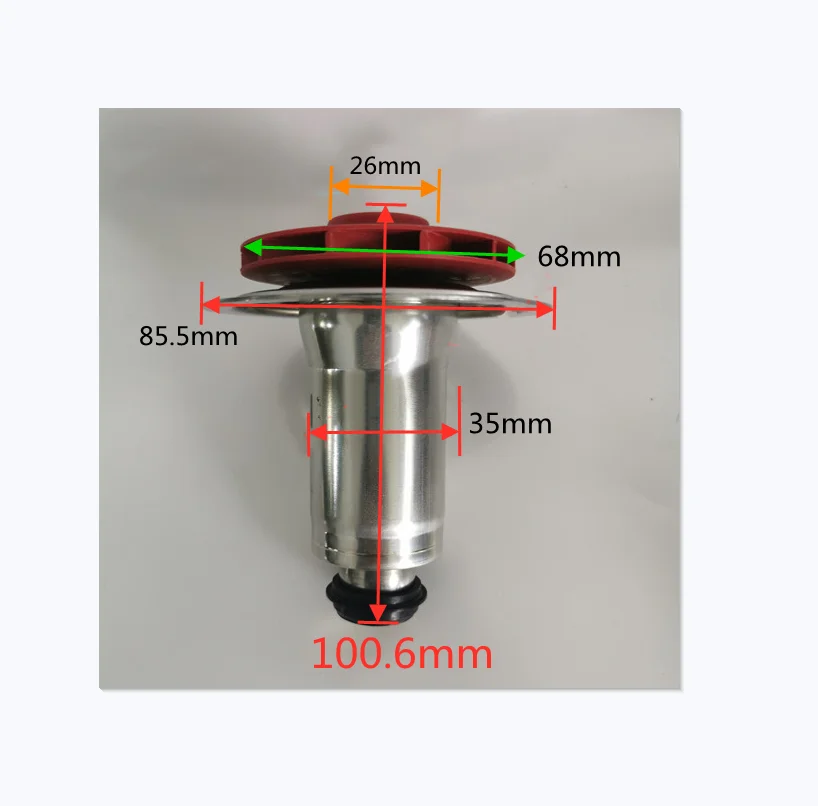 Description Picture 2 of itemGas Boiler Part Water Circulation Pump Motor Rotor/Water Leaves for Apply to Power 63W~83W