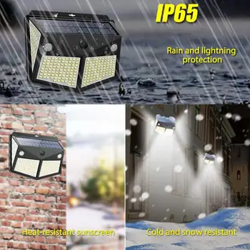

3 Modes LED Solar Light Outdoor Solar Lamp PIR Motion Sensor Wall Light Waterproof Solar Powered Sunlight For Garden Decoration