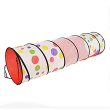 Корова верхняя нарядная одежда для мальчиков палатка 1,8 м туннель 180 канал пунктирной линии Цвет, из дышащего материала, игровой домик для ползания средство для детей отверстия