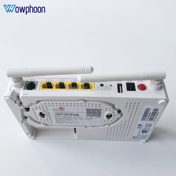 

2019 New Model ZTE F677 GPON ONU 1GE+3FE+1Tel+1USB+Wifi Same function F623 F663N F660, English Version with China unicom LOGO