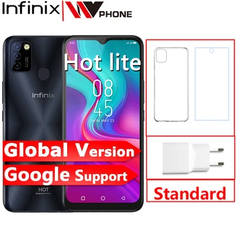 Перейти на Алиэкспресс и купить Глобальная версия Infinix Hot 10 Lite 2 ГБ 32 ГБ смартфон 6,6 дюйма HD 1600*720P аккумулятор 5000 мАч камера 13 МП Helio A20