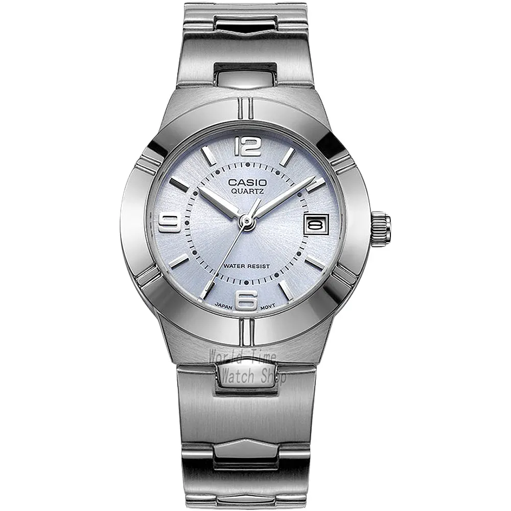 Casio часы женские часы лучший бренд класса люкс 30 м Водонепроницаемый Кварцевые часы женские дамы Подарки Часы Спортивные часы relogio feminino reloj mujer montre homme bayan kol saati zegarek damski LTP-1241 - Цвет: LTP1241D2A