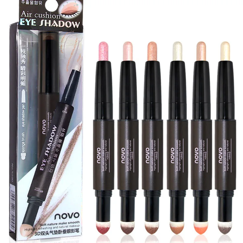 

NOVO 3D o.two.o Eyeshadow Pen nude Air Cushion Long Lasting Glitter Matte Cosmetics @ME88