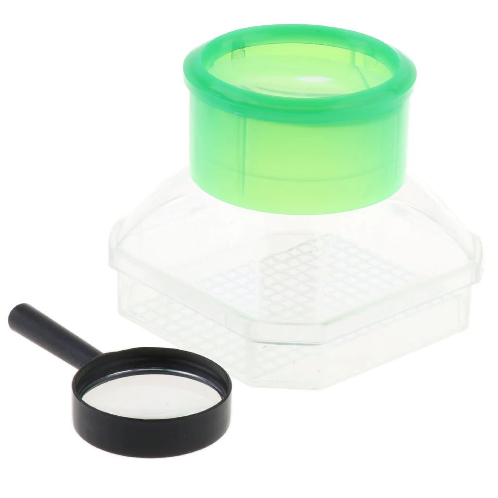 Backyard Explorer Outdoor Toy Insect Habitats Adventure Set Bug Catcher Viewing Box & Magnifying Glass Kit Educational