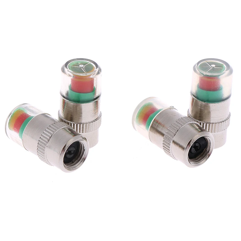 4x New High Quality Car Tire Pressure Gauge Indicator Alert Monitoring Valve Cap Sensor Accessories | Автомобили и мотоциклы