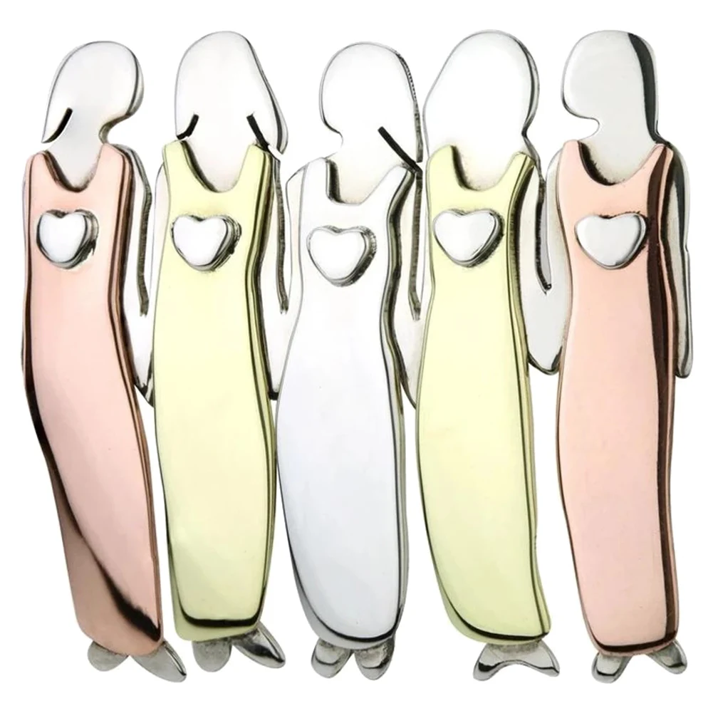 Друзья сестра брошь Сестринство Трехцветная брошь прочные металлические броши для девочек женские DAG