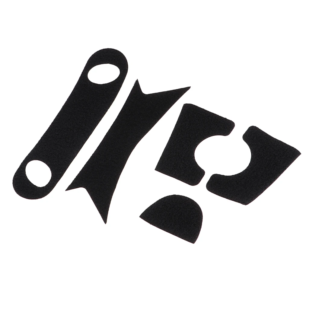 MagiDeal 5pcs Helmet Sticker Patch Hook and Loops for Hunting Helmets