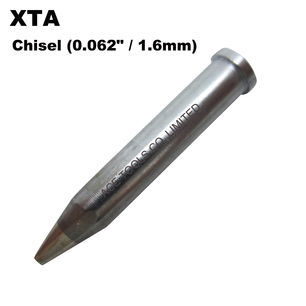 

XTA Chisel Replacement Soldering Tip Fit For WELLER WXP120 WP120 WP120IG WX1010 WX2020 WT1010H WD1000HPT WXMP120 Station Iron