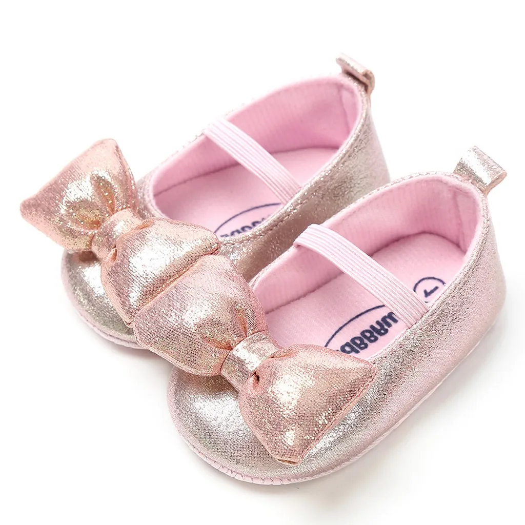 Fashion Baby Girls Shoes Bow Knot Cuty Pricess Fashion Toddler First Walkers Kid Shoes Baby Schoenen Scarpe Neonata
