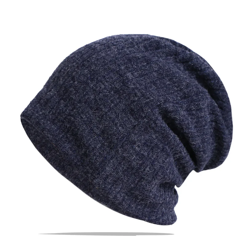 Autumn and winter men's knitted Hedging cap outdoor casual Beanie Hat youth street hip hop Innocent cap