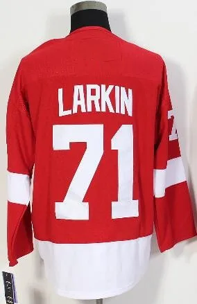 Мужские футболки Anze Kopitar Jonathan Quick Jeff Carter Drew Doughty Dylan Larkin Henrik Zetterberg Justine Abdelkader - Цвет: Розовый