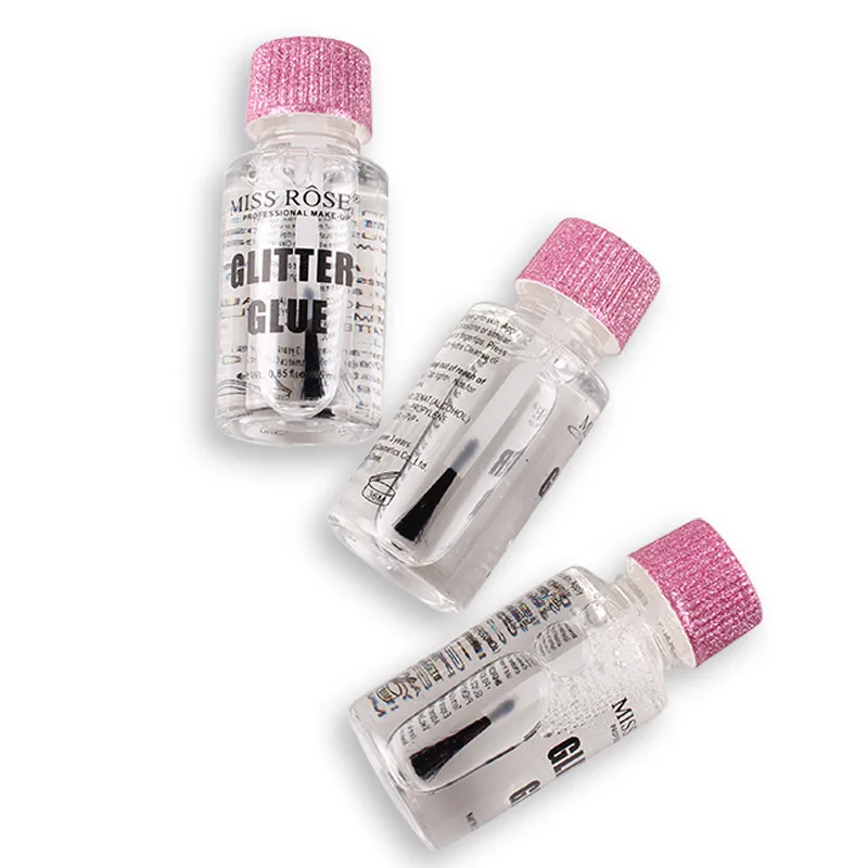 MISS ROSE 25 мл блестящий клей для теней век губы лица тела пудра с высоким блеском