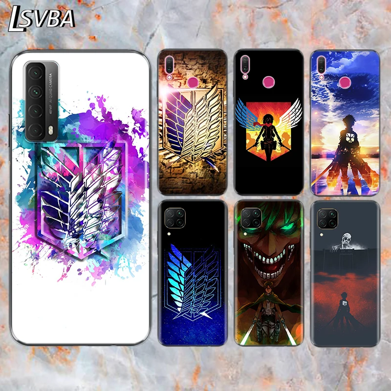 Anime Attack On Titan For Huawei Y9S Y6S Y8S Y9A Y7A Y8P Y7P Y5P Y6P Y7 Y6 Y5 Pro Prime 2020 2019 2018 Phone Case | Мобильные
