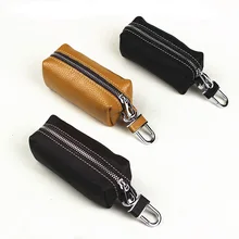 Сумка для ключей из натуральной коровьей кожи для мужчин и женщин, маленький чехол для ключей в деловом стиле Kay для женщин, ключница,, брелок для ключей, кошелек