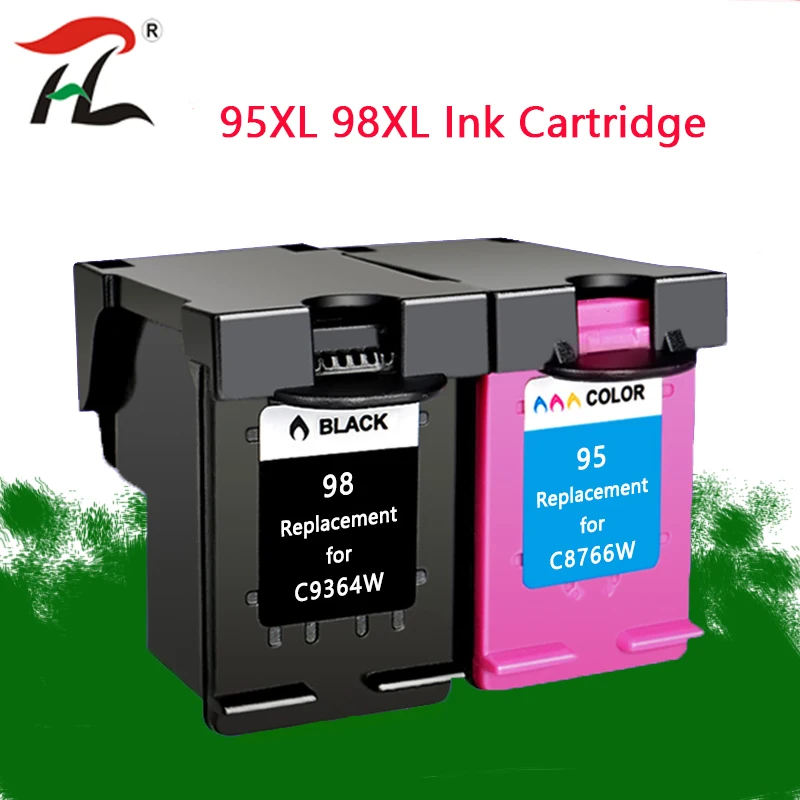 YLC 95XL 98XL 95 98 совместимый чернильный картридж для hp 95XL 98XL для hp с чернилами hp Deskjet 100 150 H470 6310xi принтера