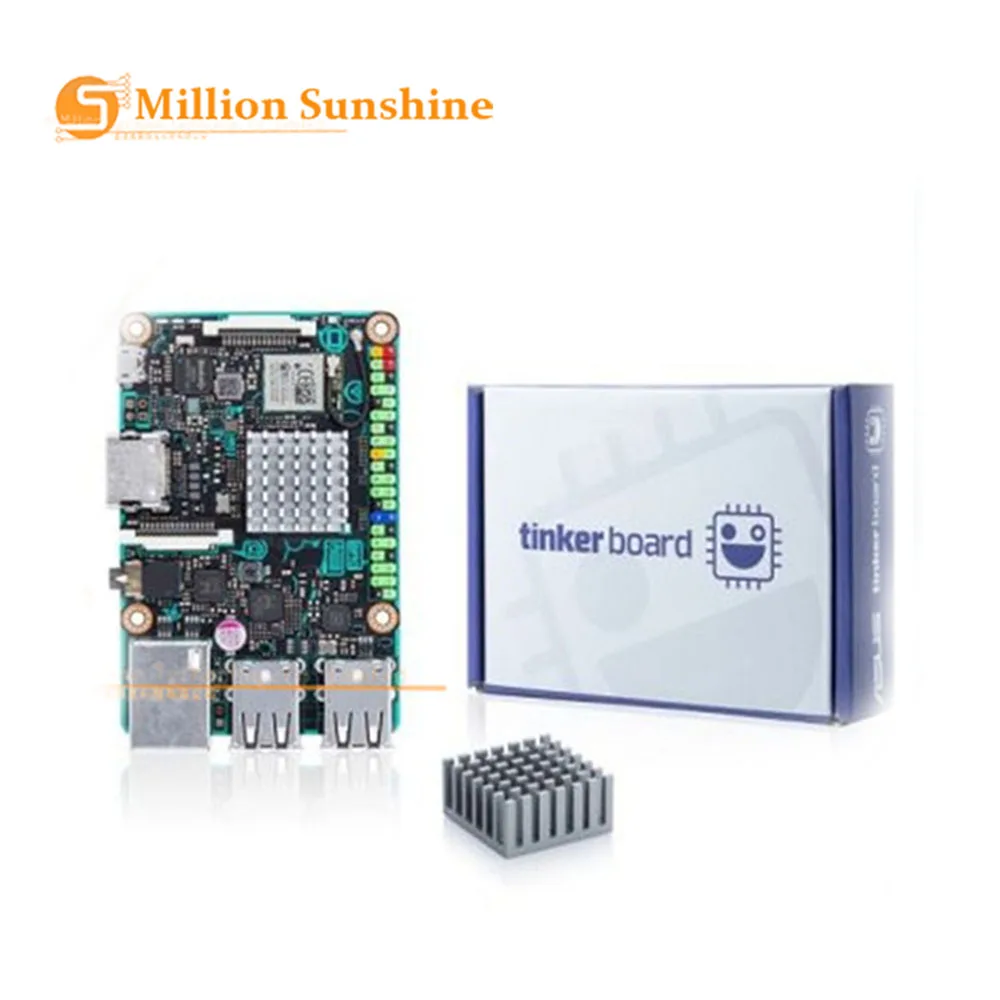 ASUS SBC Tinker board RK3288 SoC 1 8 ГГц четырехъядерный процессор 600 МГц Стандартный