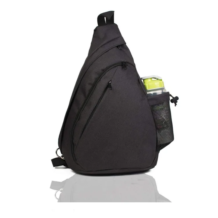 

Men Classic Black Large-Volume Oblique Chest Bag Casual Fashion Portable Single-shoulder Bag