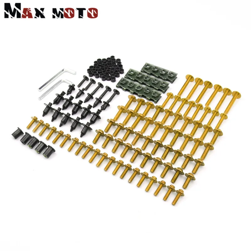 

For SUZUKI GSX-S1000 GSX-S1000F GSXS 1000 B-KING BKING SFV650 SV650 SV1000 Motorcycle custom fairing screw bolt windscreen screw