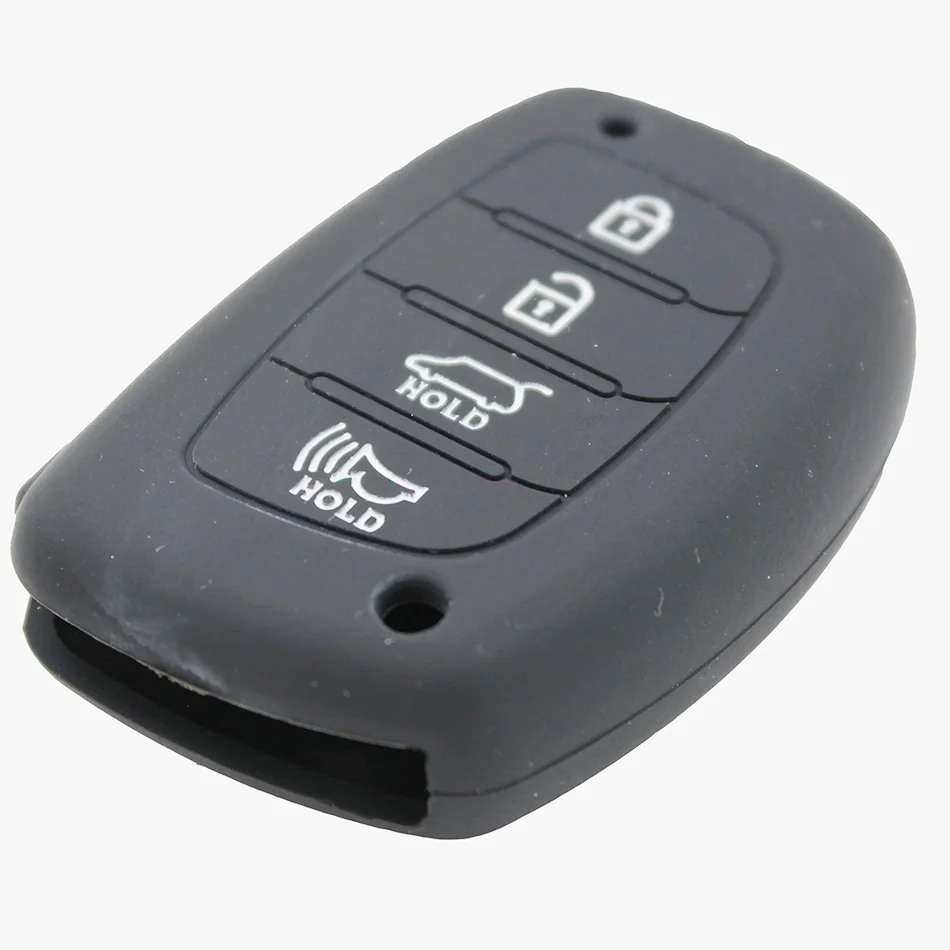 Чехол для Hyundai Mistra Tucson I40 IX35 I45 Elantra Sonata 4 кнопки 1 шт.|silicone car key|covers for keyssilicone key cover |