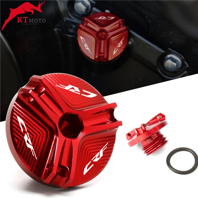 M20 * 2.5 Motorcycle Oil Filler Cap Ficha Para Honda CRF 250 CRF 450 R CRF250X 450R 450X CRF450R CRF250R CRF450X CRF150R CRF230F