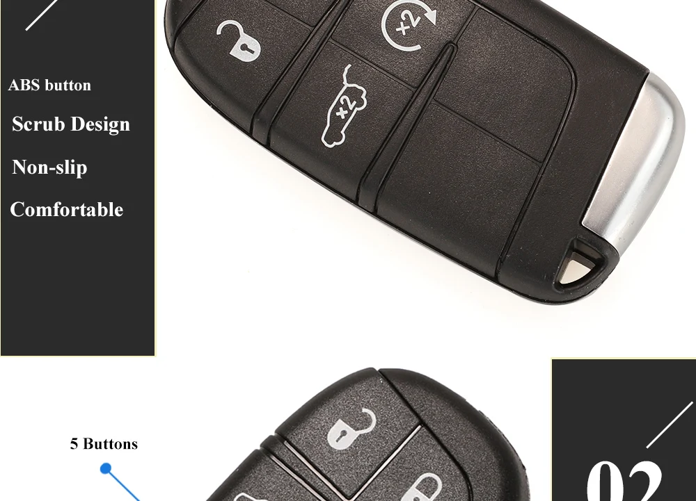 Chiave/Telecomando Per Jeep Grand Cherokee M3n40821302 433mhz Id46 Circuito Integrato Originale Keyless - Ricambi Originali 2/3/4/5bt Smart Fob Jeep - Hc460d57cac2d44daaed3265f10c2d657z
