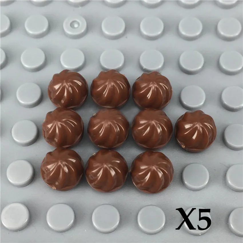 MOC Bricks Legoings City Food Series Food Dessert Ice Cream Cake Building Blocks Figures Accessories DIY Kids Gifts Kids Toys (5)
