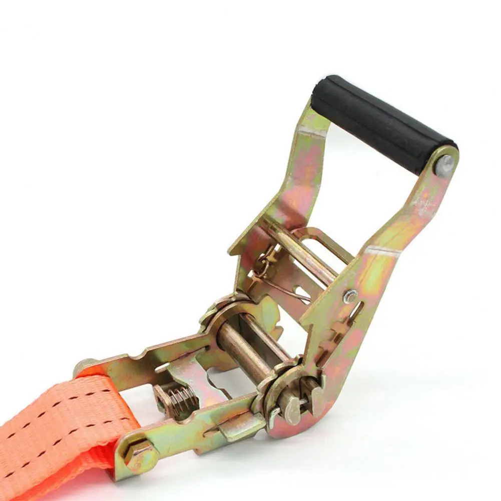 6m Luggage Cargo Strap Double Hook Strong Load-bearing Tensioning Belt Portable Tie Down Straps for Car Trucks