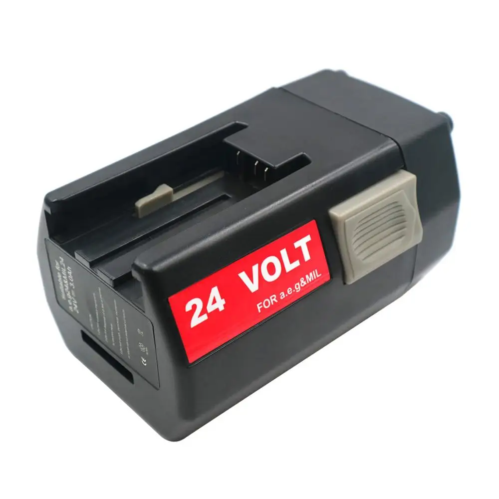 

AEG 24V 3000mAh rechargeable 18650lithium battery pack replacement model BXS24,BXL24,MXS24,sH0416,SH0417,BBH24(AEG 24V Battery)