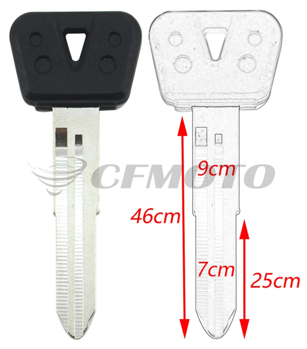 Мотоцикл без выреза двойной слот левый и правый ключ эмбрион подходит для Yamaha YZF XJR 1300 MT07 MT09 XJ6 TMax FZ8 FZ6 R1 R3 R6