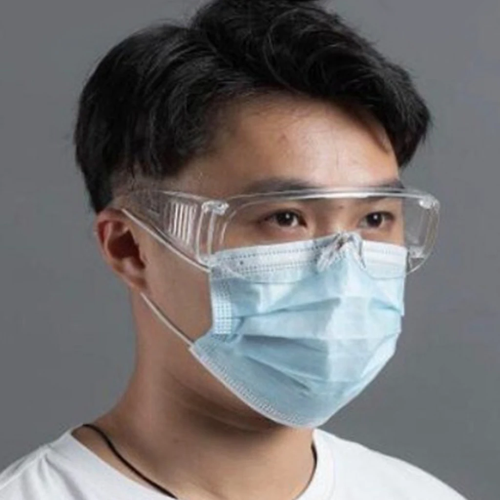 Safety Glasses Goggles Laboratory Eye Protection Transparent Eyewear