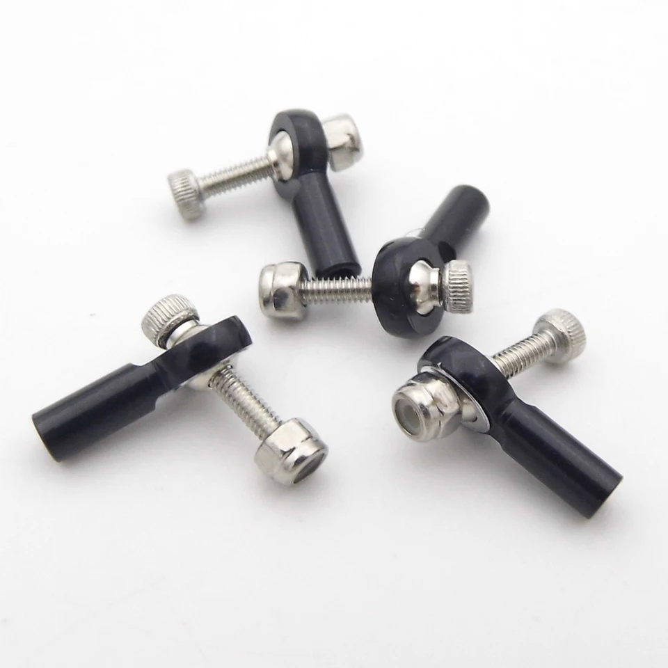 MOHERO 10Pcs M2 Tie Rod End Ball Joints – RC Car Upgrade Parts (Titanium) - View #4