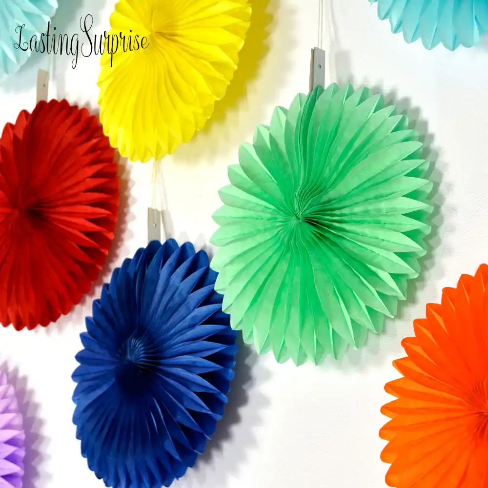 装飾の結婚式の紙工芸品 25 30センチメートル1個の花の折り紙ファンdiyの結婚式誕生日パーティー装飾用品 Flower Origami Flower Origami Paperflower Flower Aliexpress