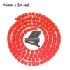 16mmx2m red