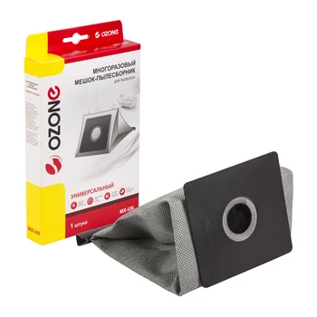 

Universal, reusable bag for vacuum cleaner.