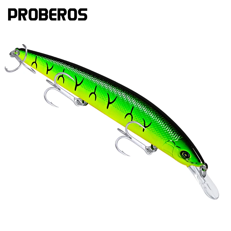PROBEROS приманки в форме гольяна 18 5 г/15 см 9 г/11 искусственная приманка для окуня 6 #/8 #