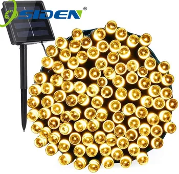 

Solar Lamp Light String 5m 7m 12m 22m Power LED String Fairy Lights Solar Garlands Garden Christmas Decor For Outdoor Holiday