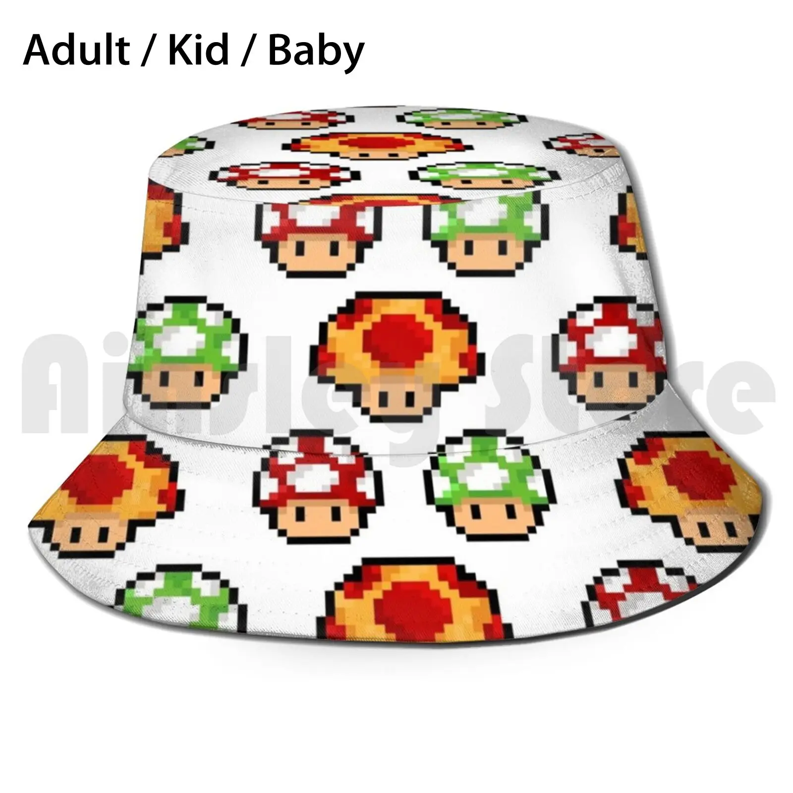 Mushrooms Sun Hat 3137 Bucket Hat 