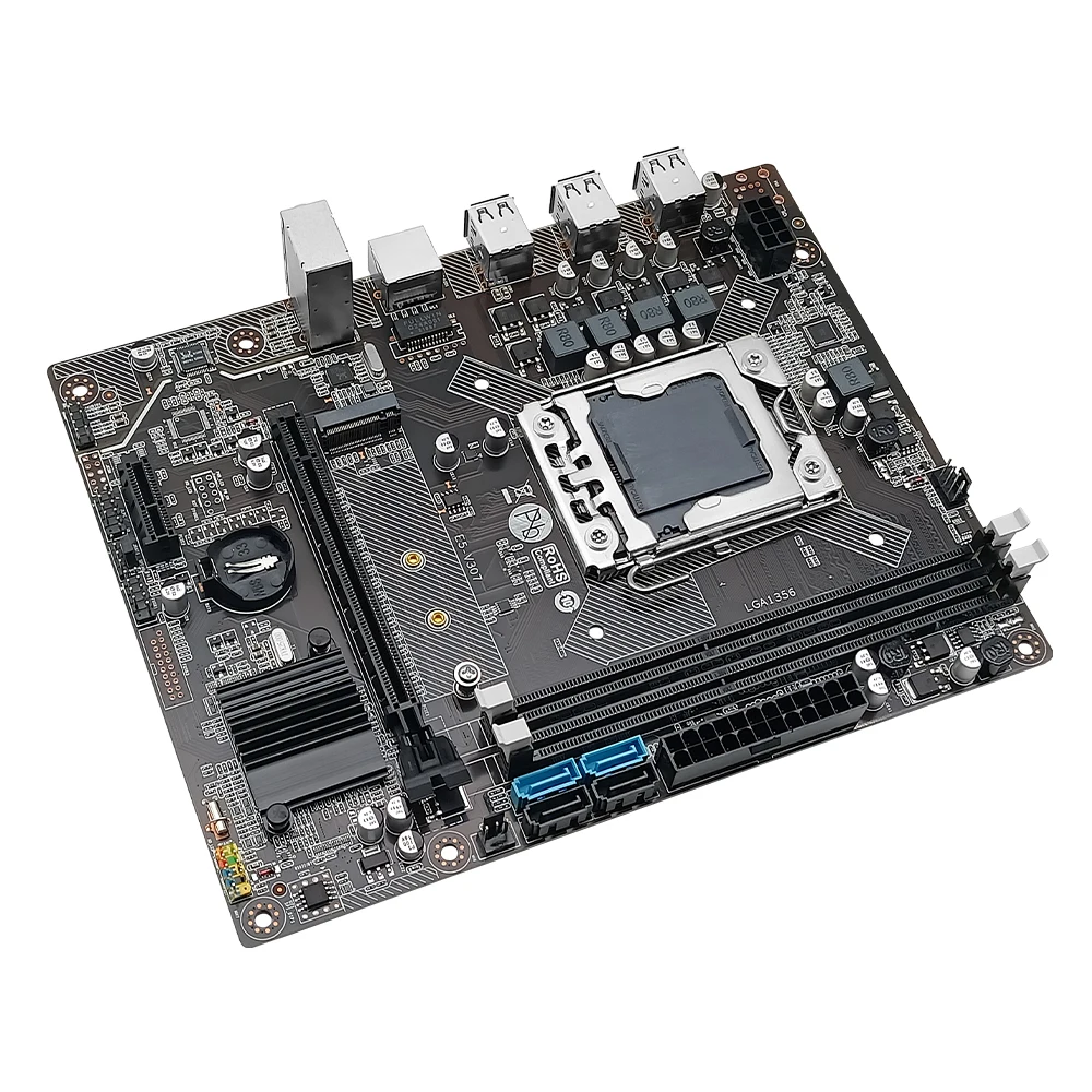 MACHINIST-Conjunto de placa base X79 LGA 1356 con procesador Xeon E5 2420, CPU de 16GB(2x8GB), memoria RAM DDR3 ECC M.2 NVME X79-V304 - Imagen 4
